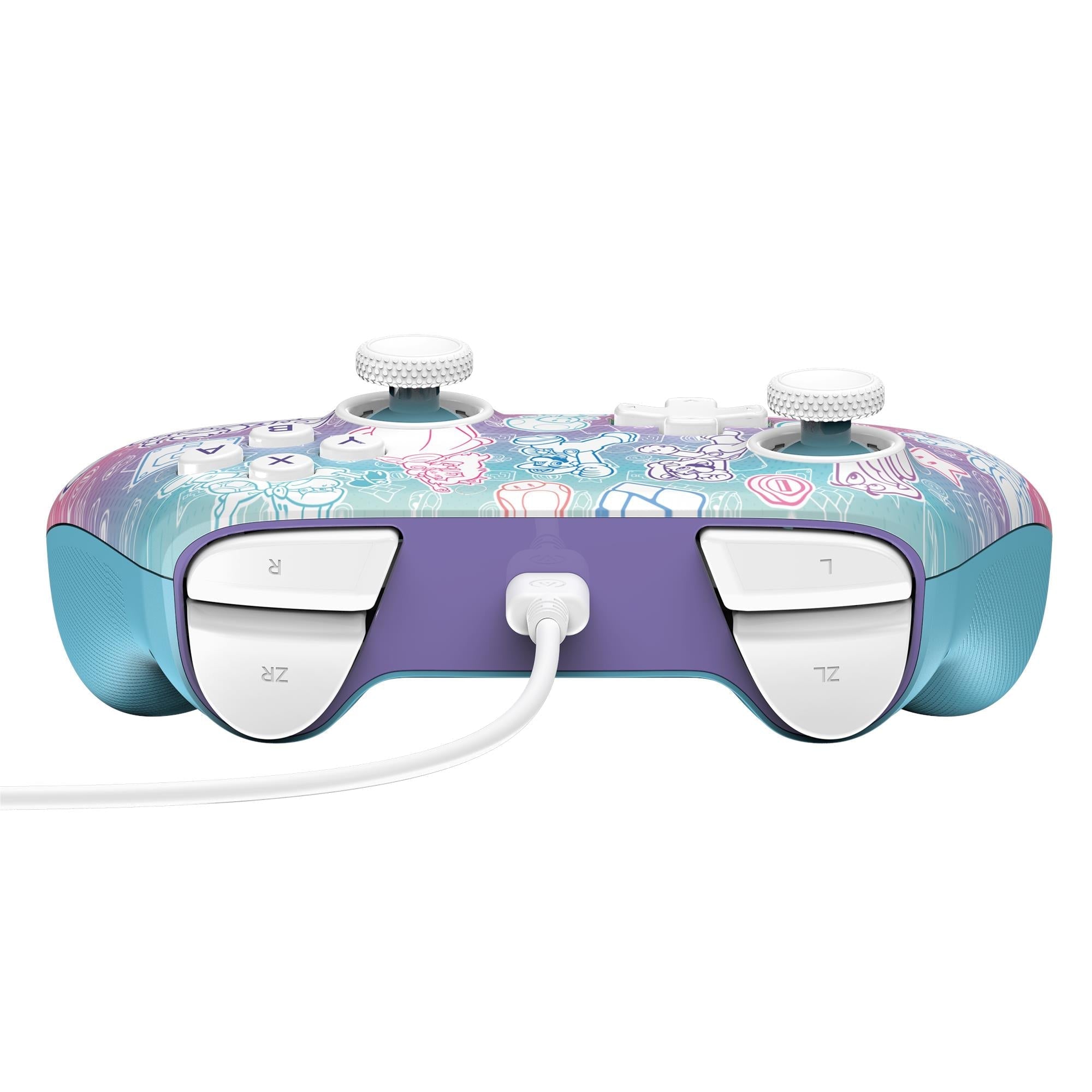 PowerA Advanced Wired Controller with hall effect modules for Nintendo Switch 2 (Mushroom Kingdom)