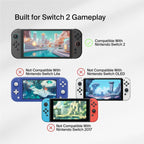 Belkin Gaming Tempered Glass Blue Light Filter Screen Protector for Nintendo Switch 2